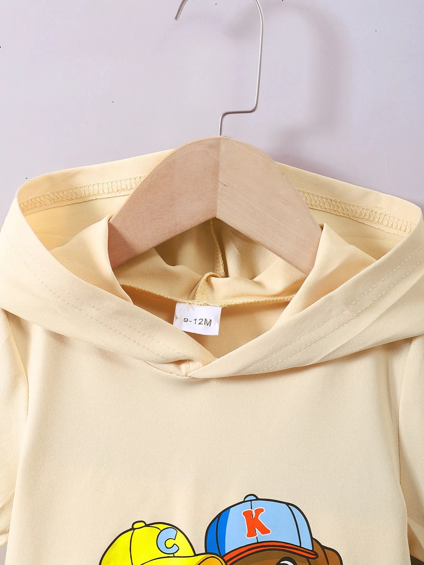 Children's Dog Short Sleeve Hoodie and Shorts Set