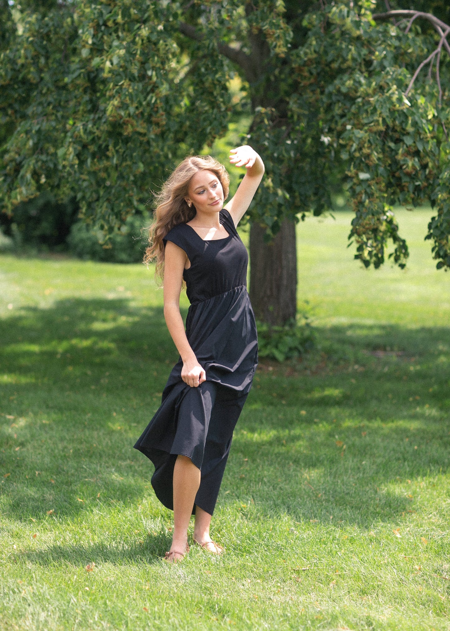 Eleanor A-line Maxi Dress