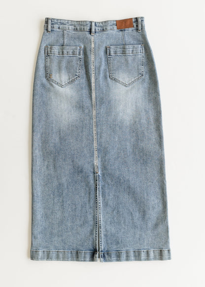 Elin Front Pocket Maxi Skirt - FINAL SALE