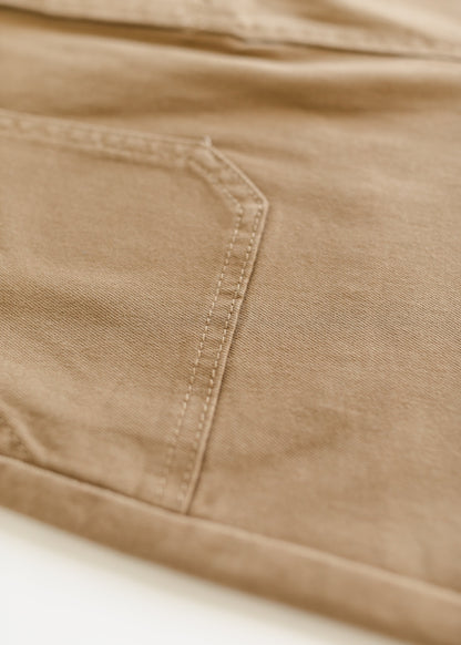 Erica Cotton Twill Midi Skirt