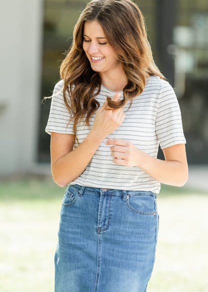 Essential Linen Short Sleeve T-shirt