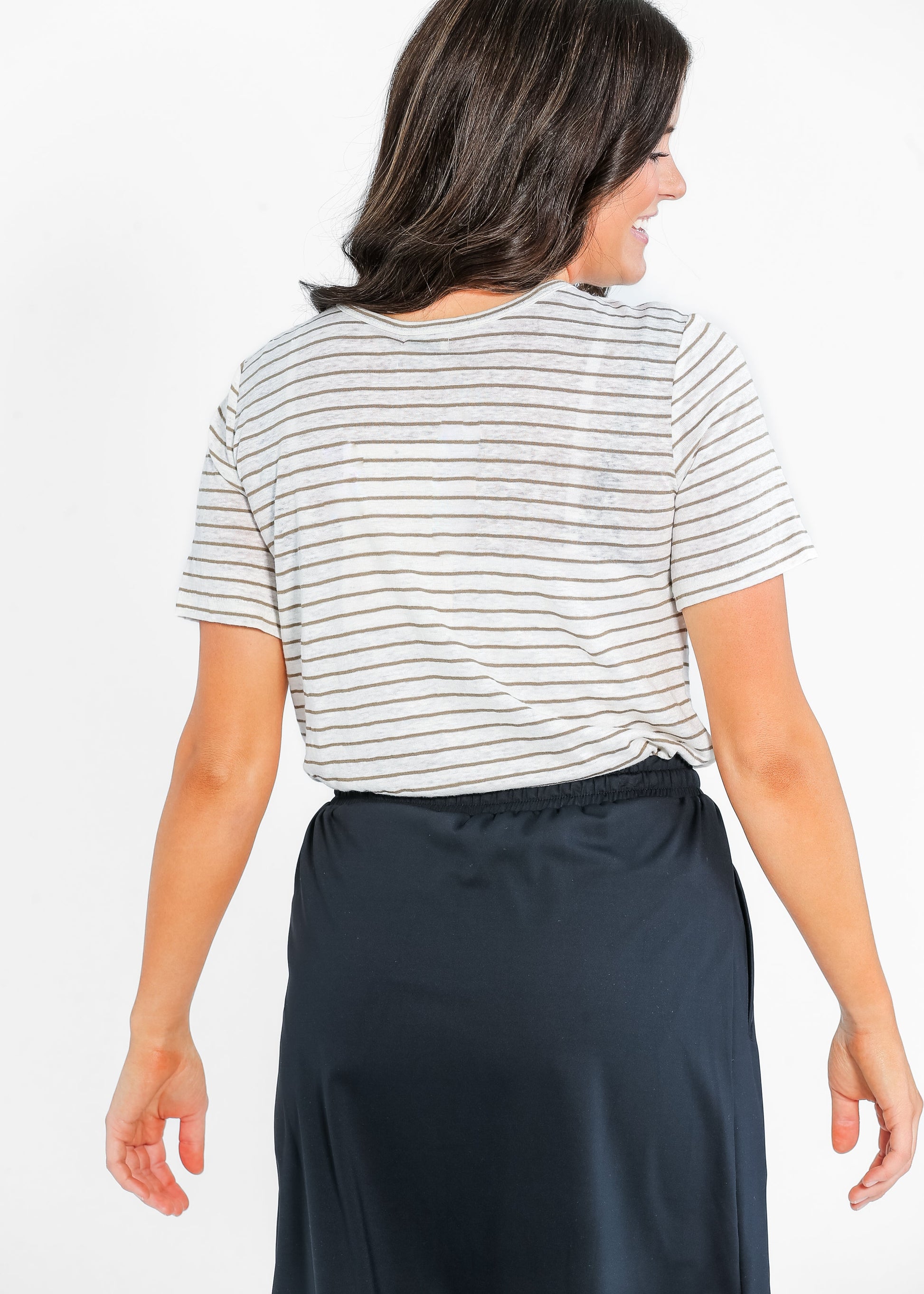 Essential Linen Short Sleeve T-shirt