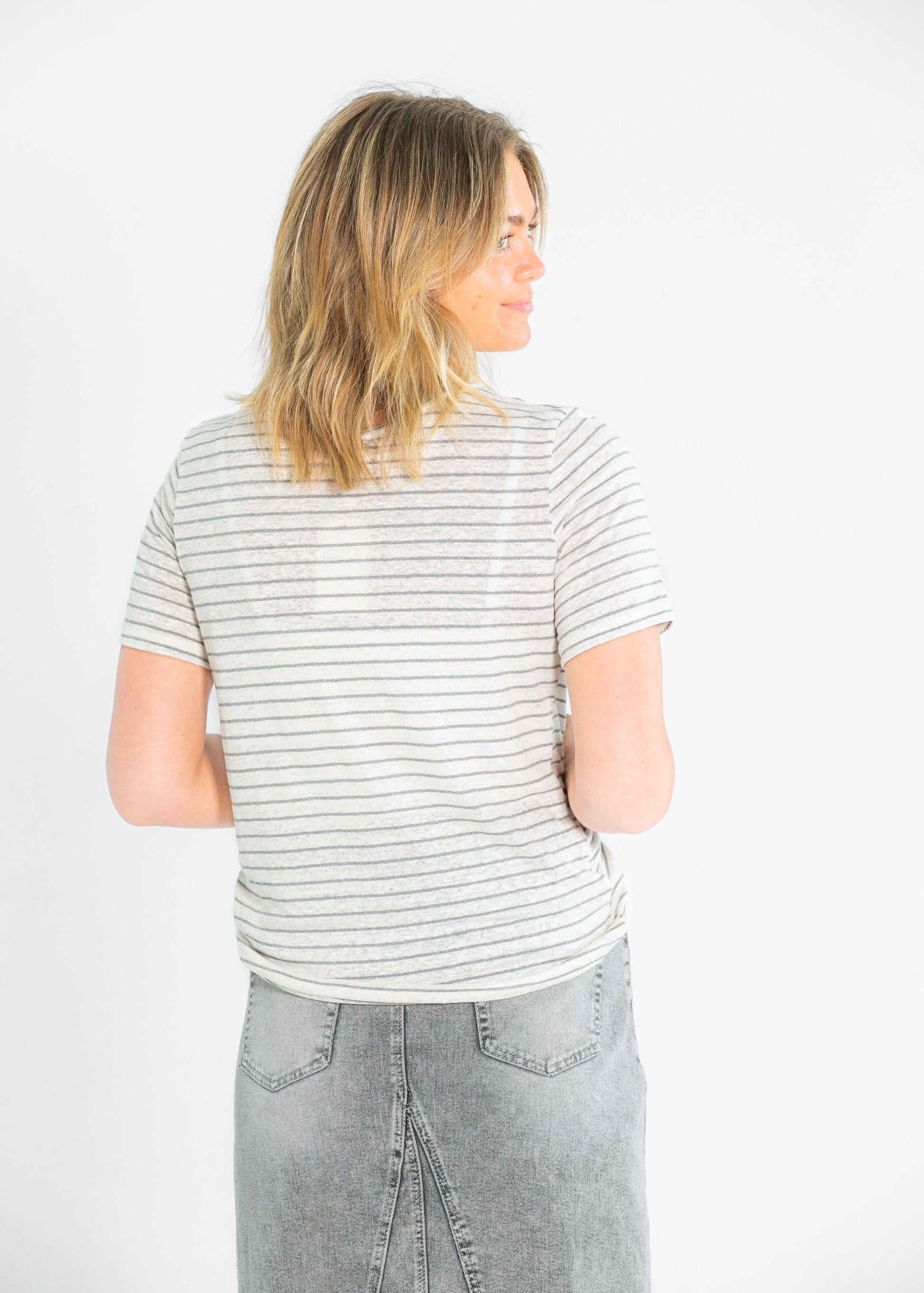 Essential Linen Short Sleeve T-shirt