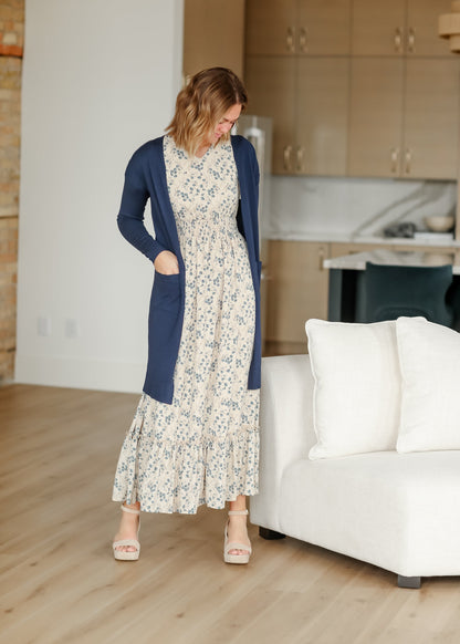 Essential Long + Soft Cardigan