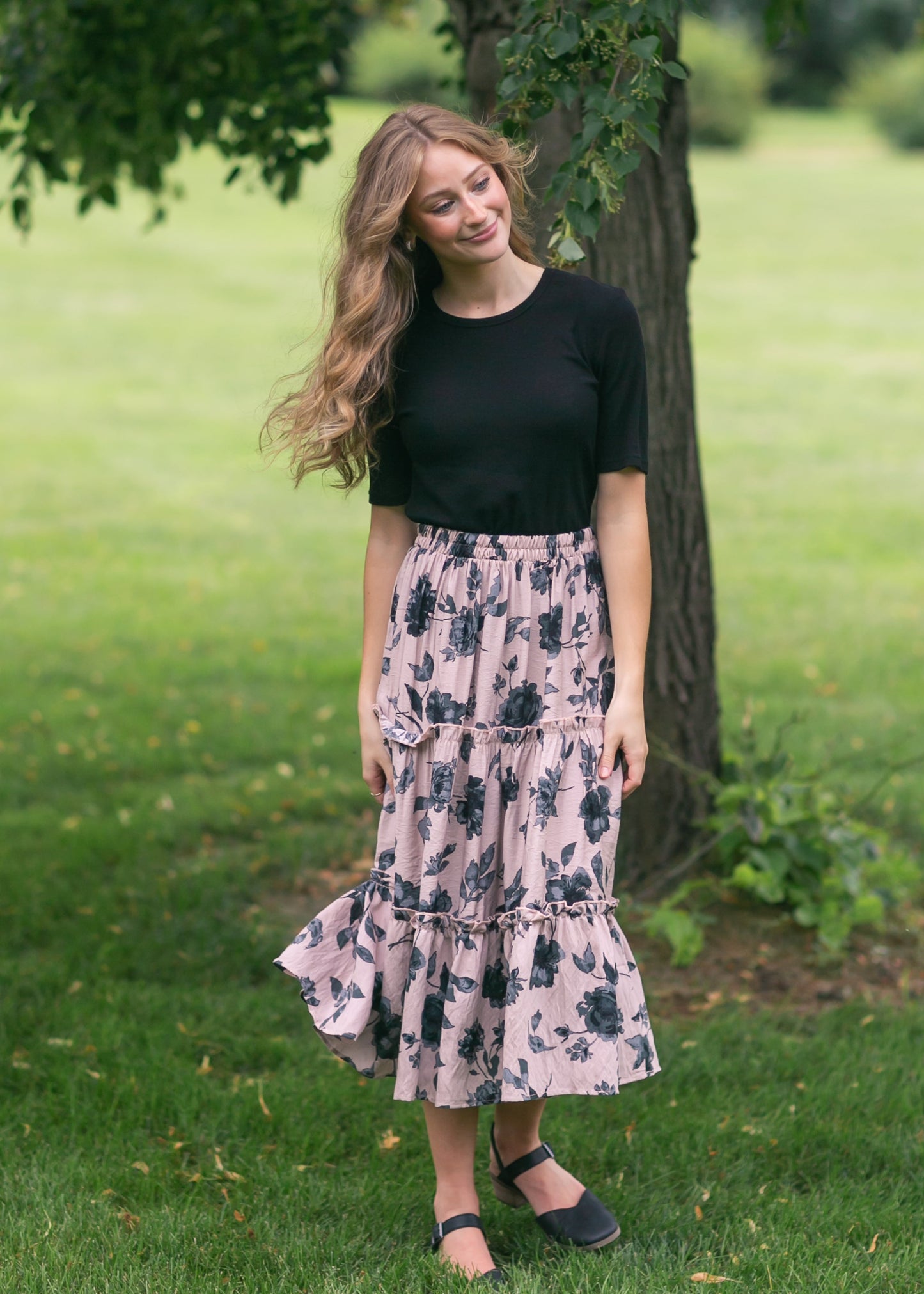 Essential Ribbed Half Sleeve Tee