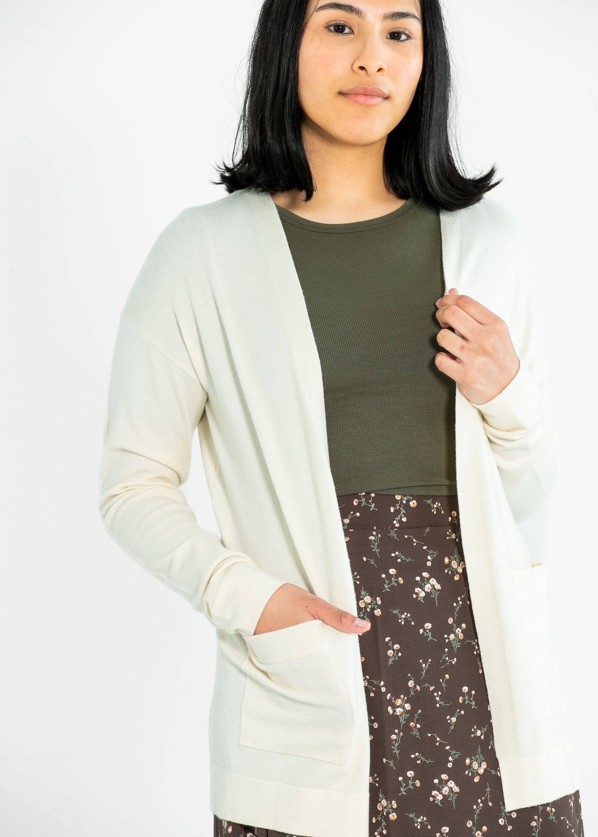 Essential Soft Cardigan 27"