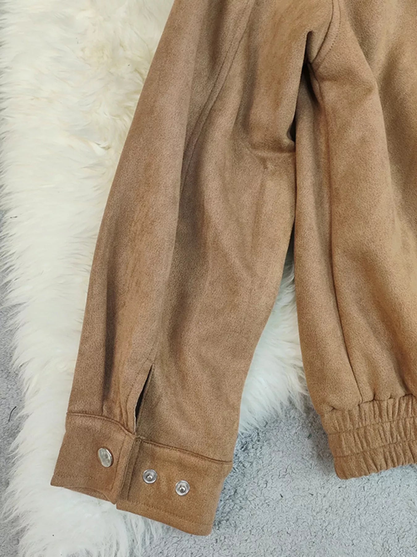 Zip Up Oversized Jacket