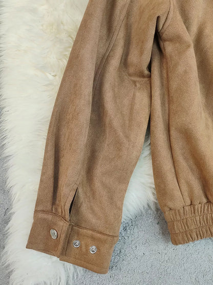 Zip Up Oversized Jacket