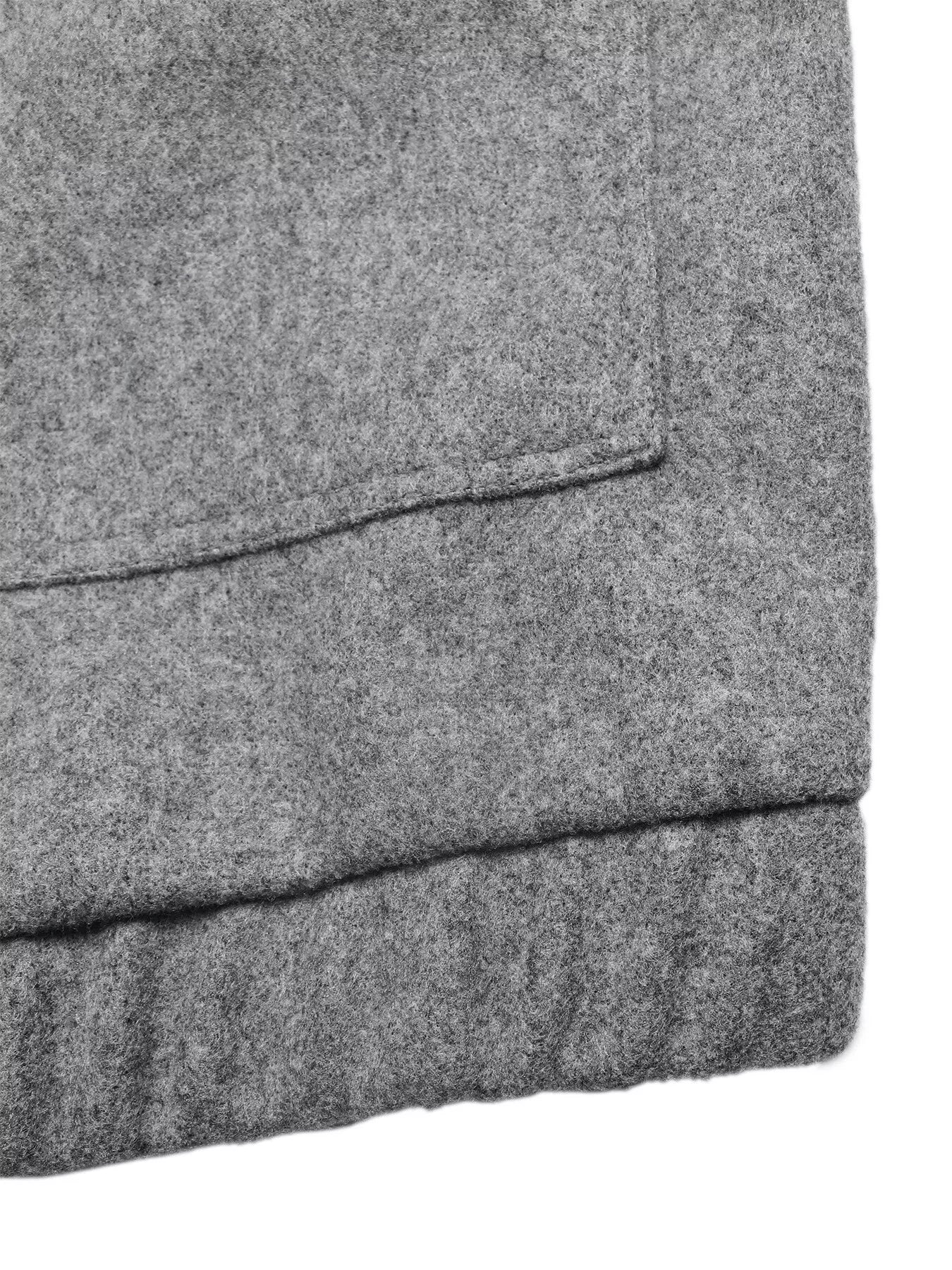 Snap Down Dropped Shoulder Jacket