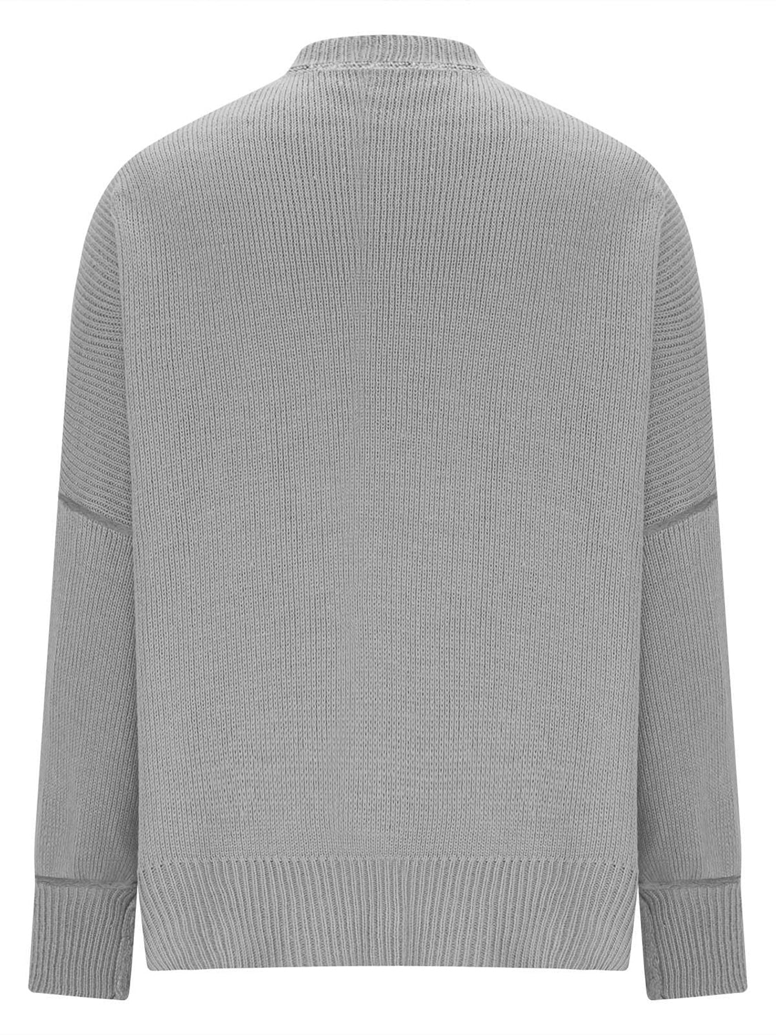 Round Neck Long Sleeve Sweater
