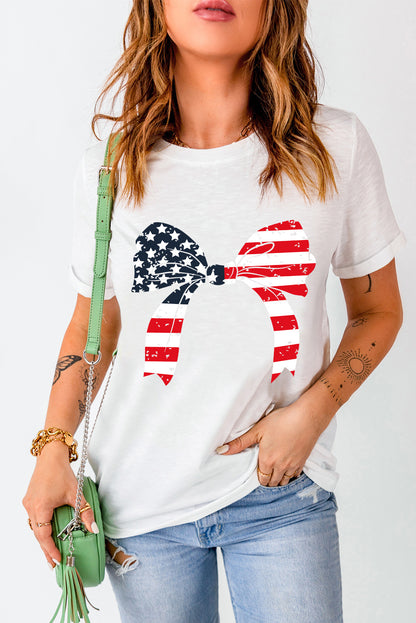 Patriotic Bow Tee