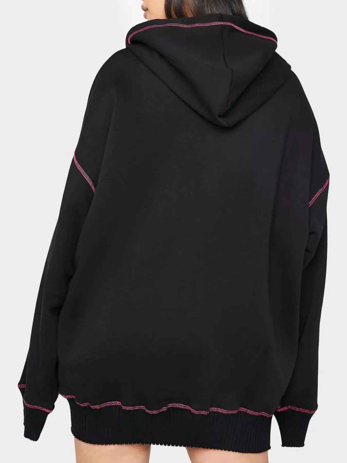 Halloween Zip-Up Drawstring Hoodie