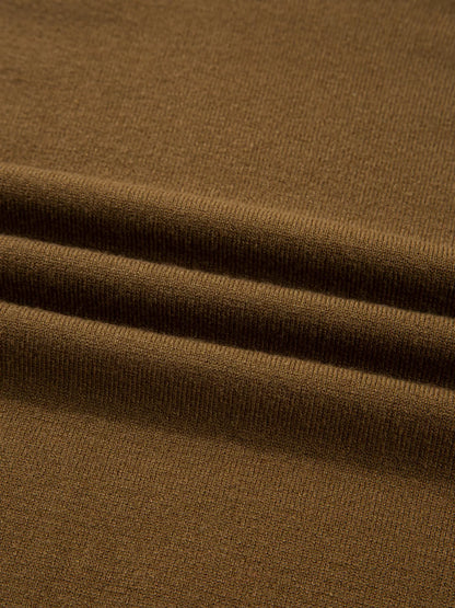 Color Block Mock Neck Long Sleeve Sweater