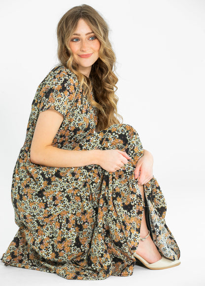 Fiona Floral Maxi Dress - FINAL SALE
