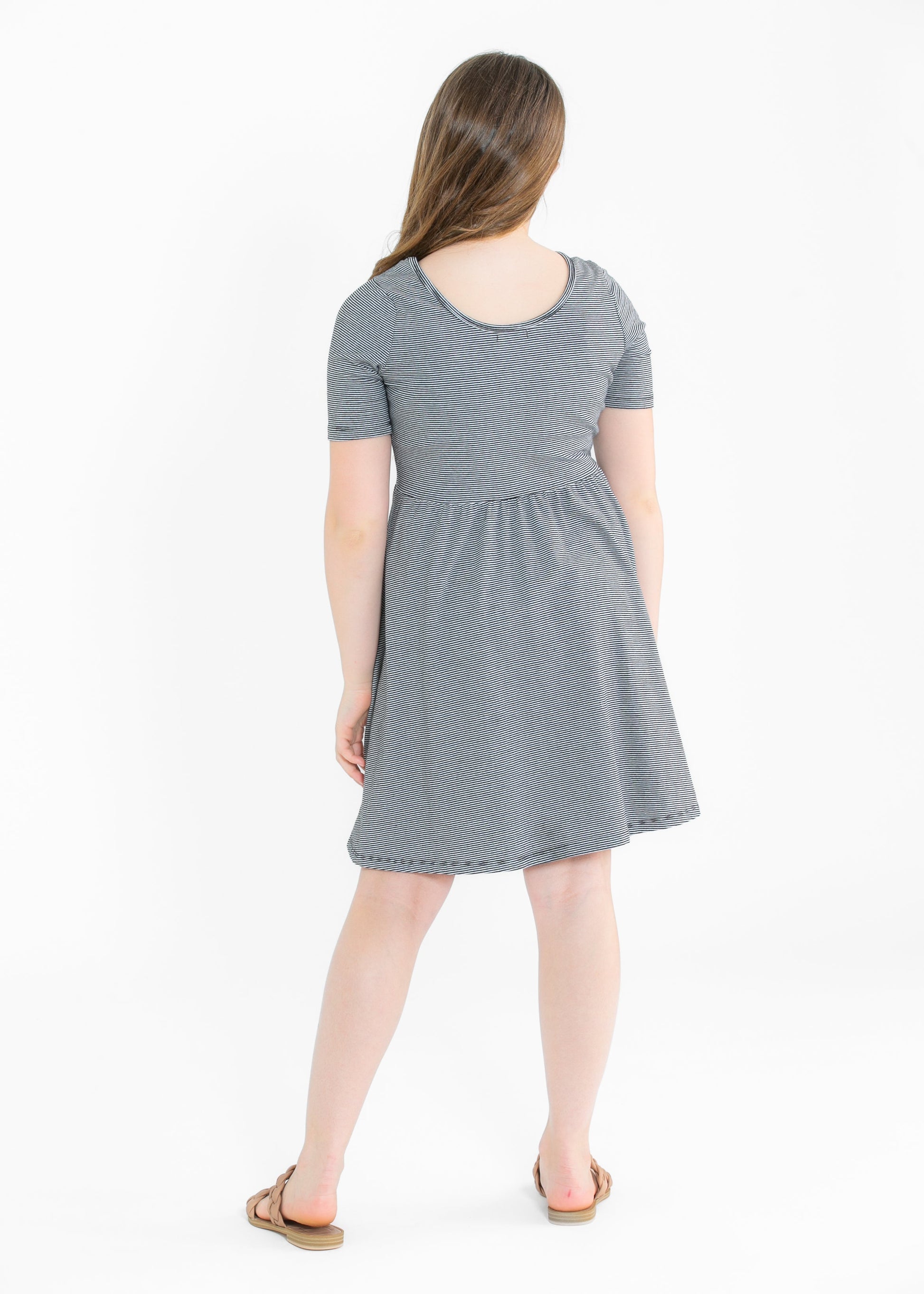 Girl's Saylor Skater Midi Dress - FINAL SALE