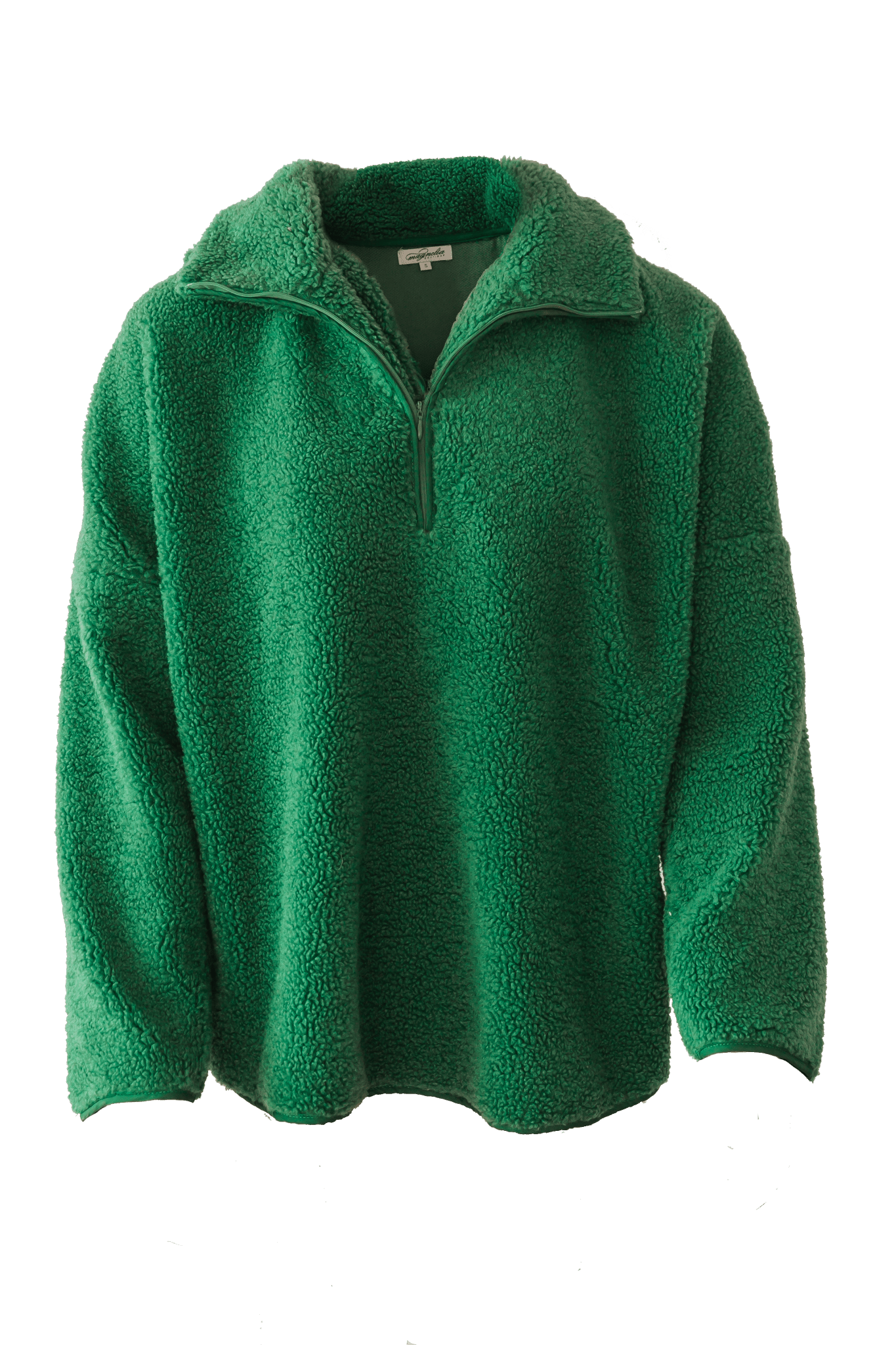 Green Sherpa Zip Up Jacket - FINAL SALE