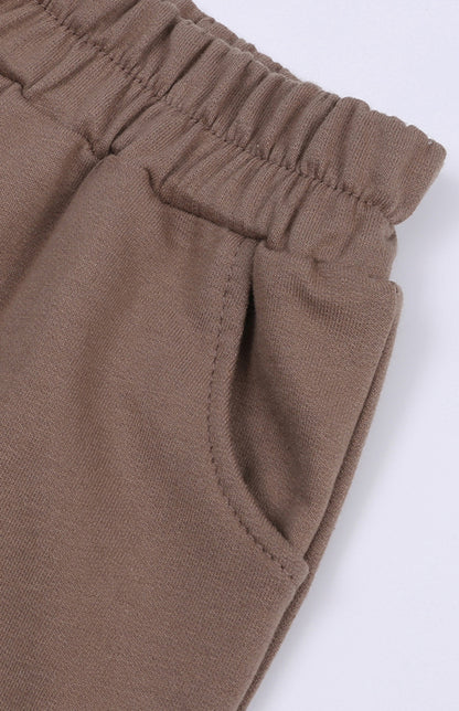 Kids Cotton Hooded Sweatshirt Tracksuit Set - Warm Winter Outfit