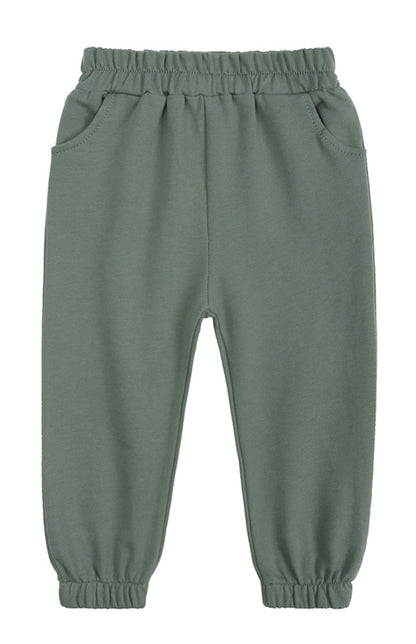 Kids Cotton Hooded Sweatshirt Tracksuit Set - Warm Winter Outfit