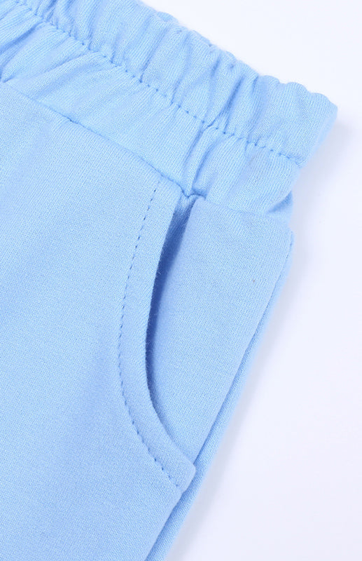 Kids Cotton Hooded Sweatshirt Tracksuit Set - Warm Winter Outfit