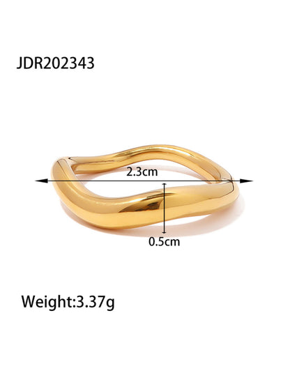 Fashionable zircon ring INS internet celebrity ring pair ring jewelry Pattern10