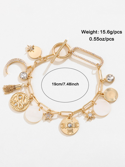 Modern Starry Sky Magic Necklace Bracelet Earrings