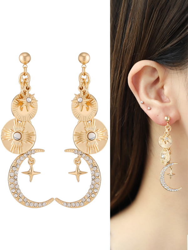 Modern Starry Sky Magic Necklace Bracelet Earrings Pattern3 FREESIZE