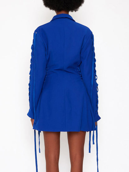 Women's Professional Blazer Jacket Long Sleeve Business Casual Outerwear