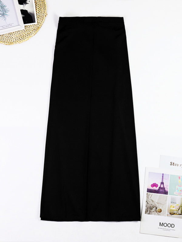 Modern swimsuit color matching sexy hollow seaside resort swimsuit/wrap skirt