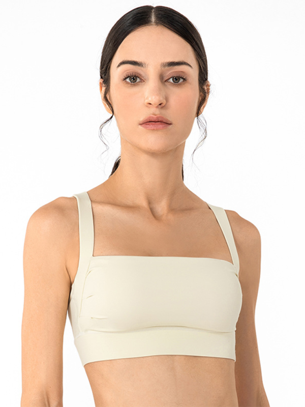 Women's Anti-Hunchback Posture Correction Sports Bra with Chest Pad