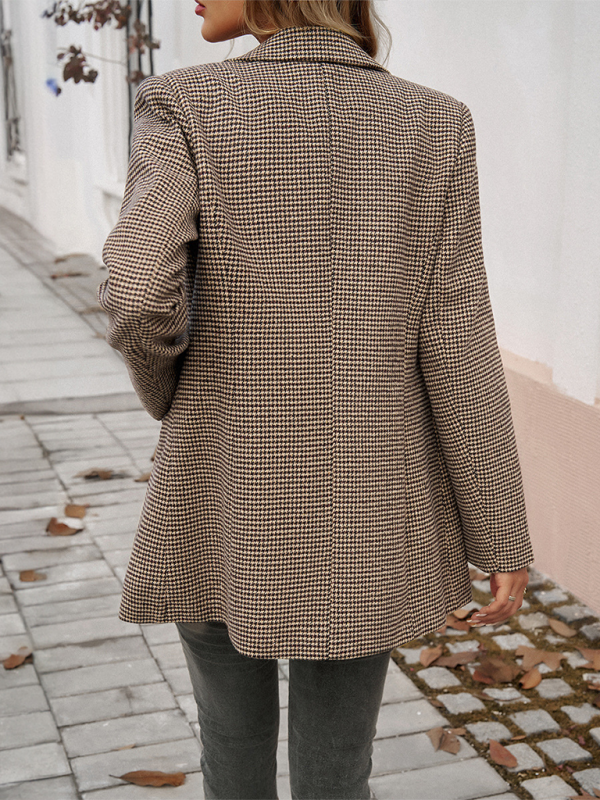 Women's Professional Lapel Blazer - Office Business Jacket Outerwear