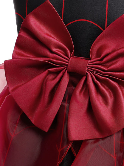 Girls' Halloween Witch Costume Party Dress - Multiple Patterns