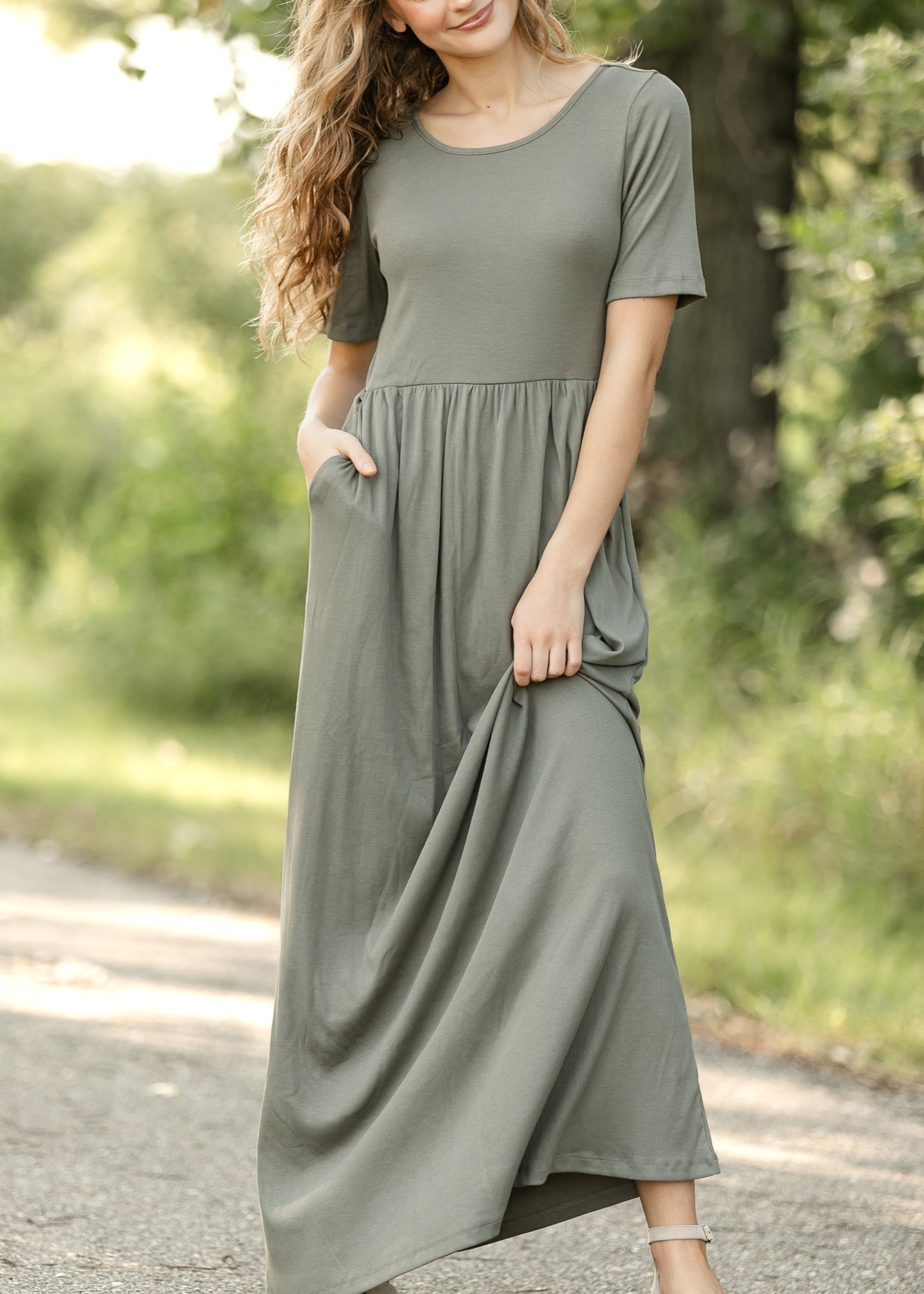 Jasmine Ribbed Maxi Dress