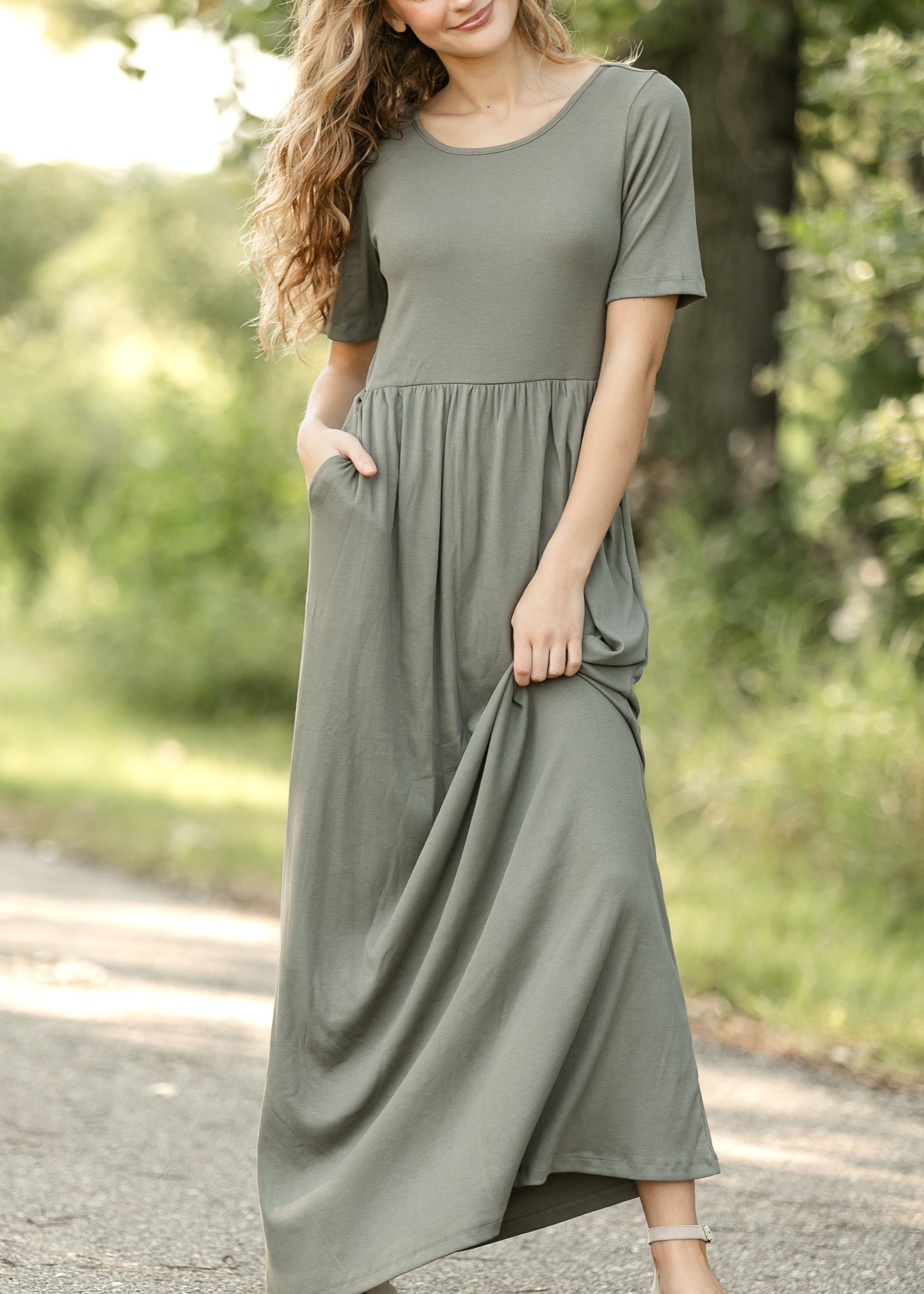 Jasmine Ribbed Maxi Dress