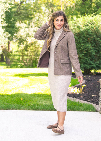 Juliette Turtleneck Maxi Dress