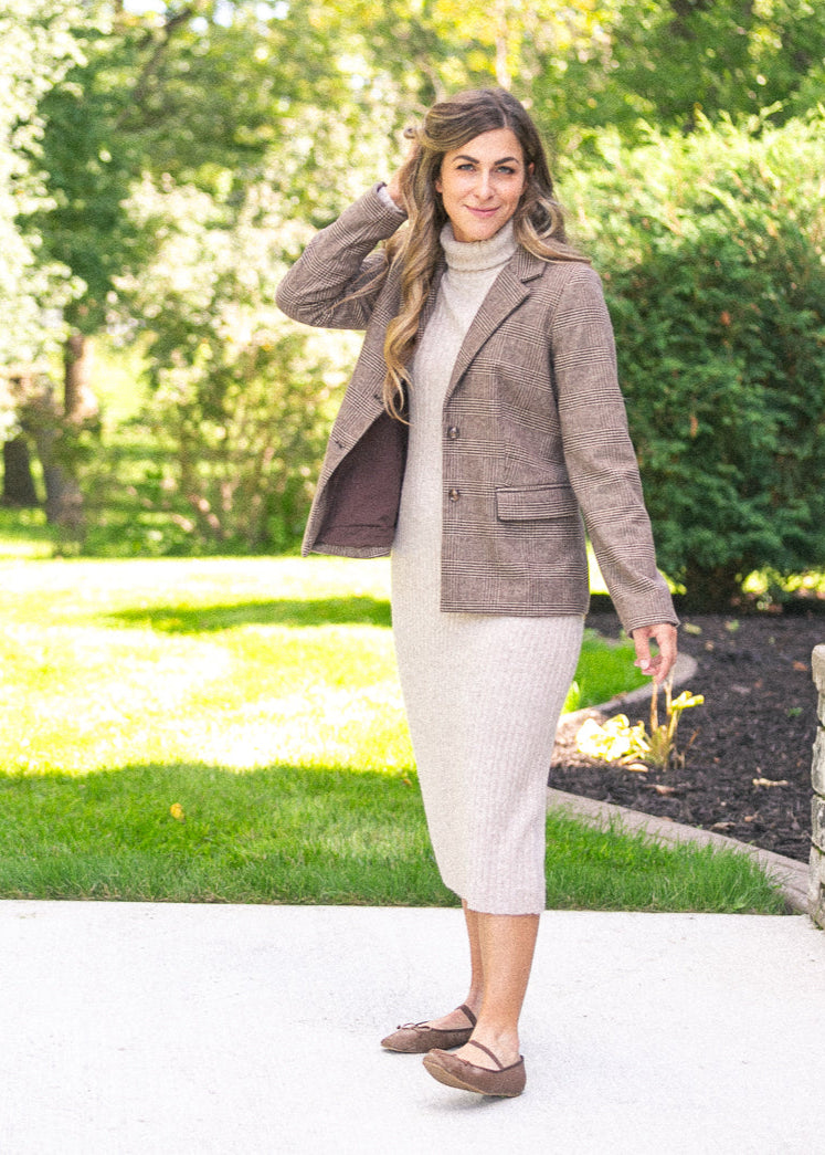 Juliette Turtleneck Maxi Dress