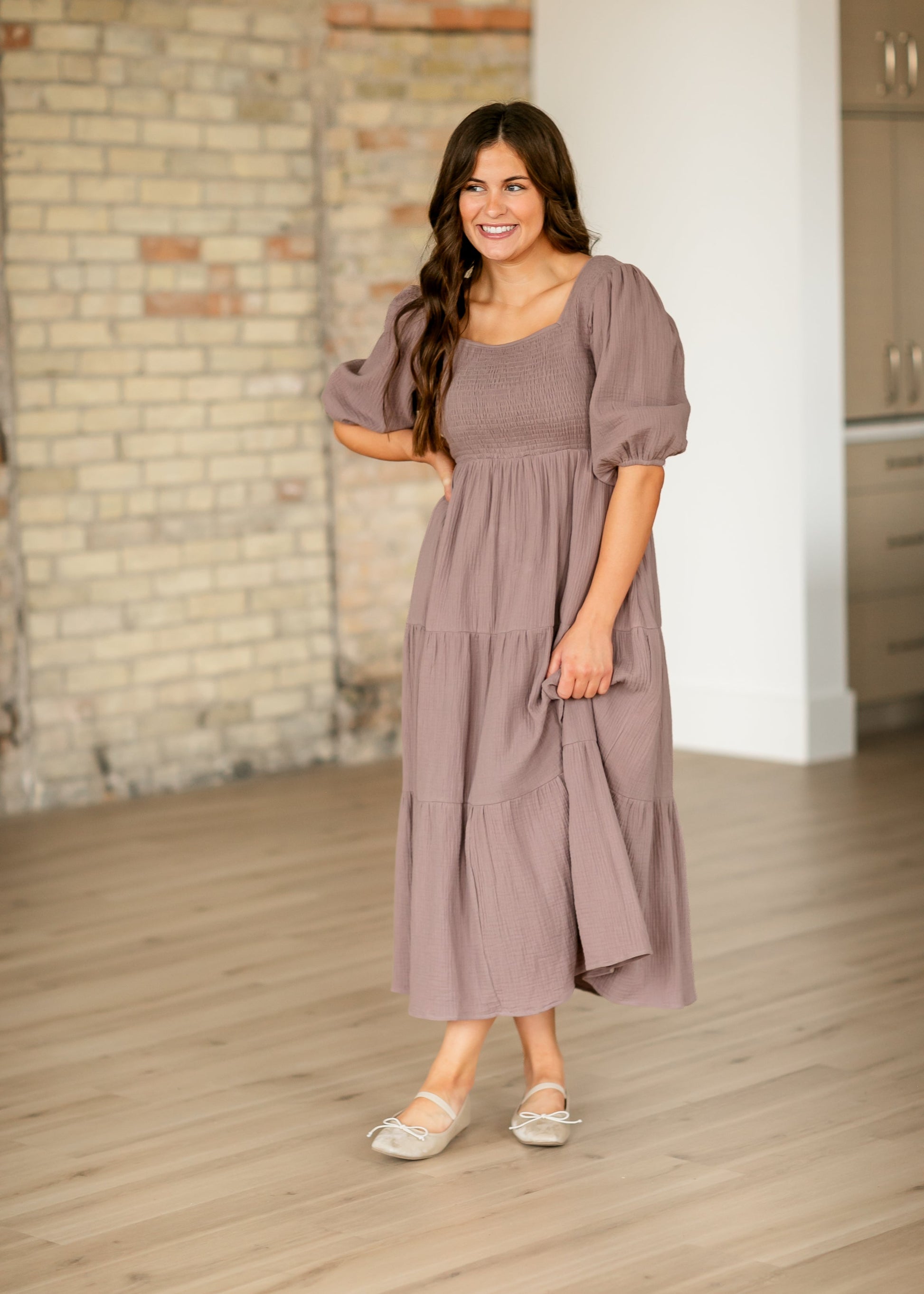 Kayleen Gauze Maxi Dress - FINAL SALE