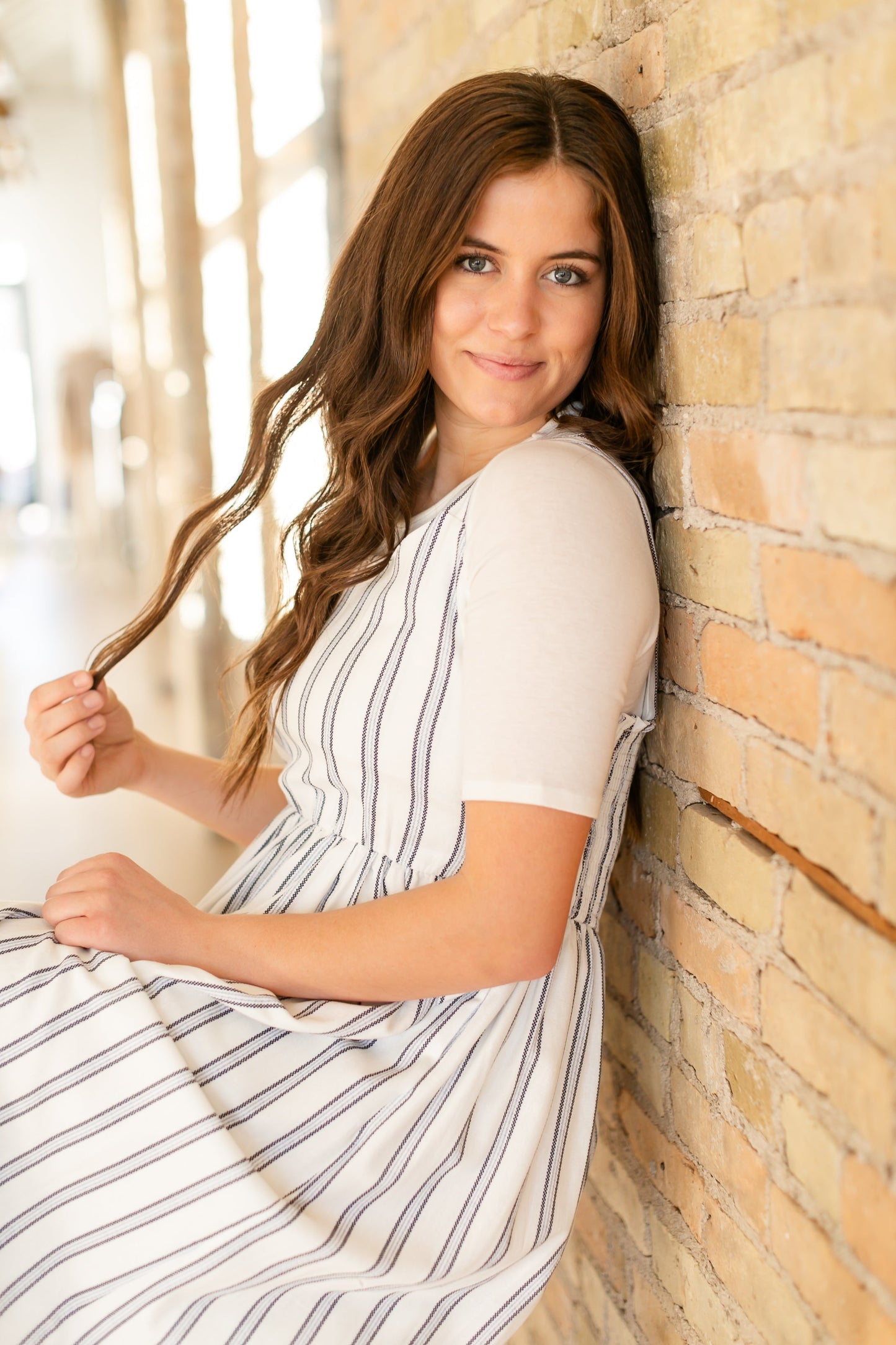 Laken Striped Midi Dress - FINAL SALE