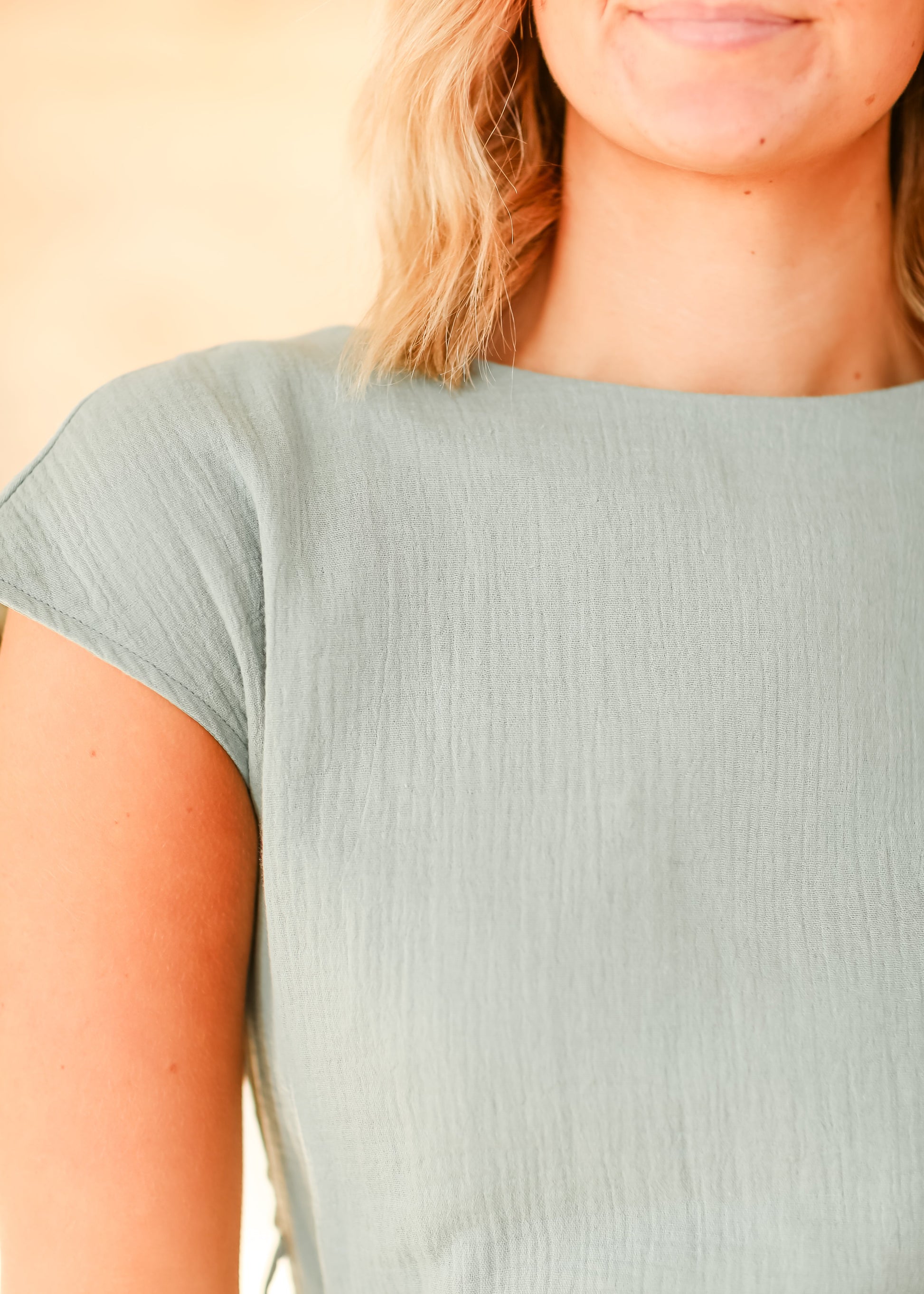 Lily Gauze Belted Midi Dress - FINAL SALE