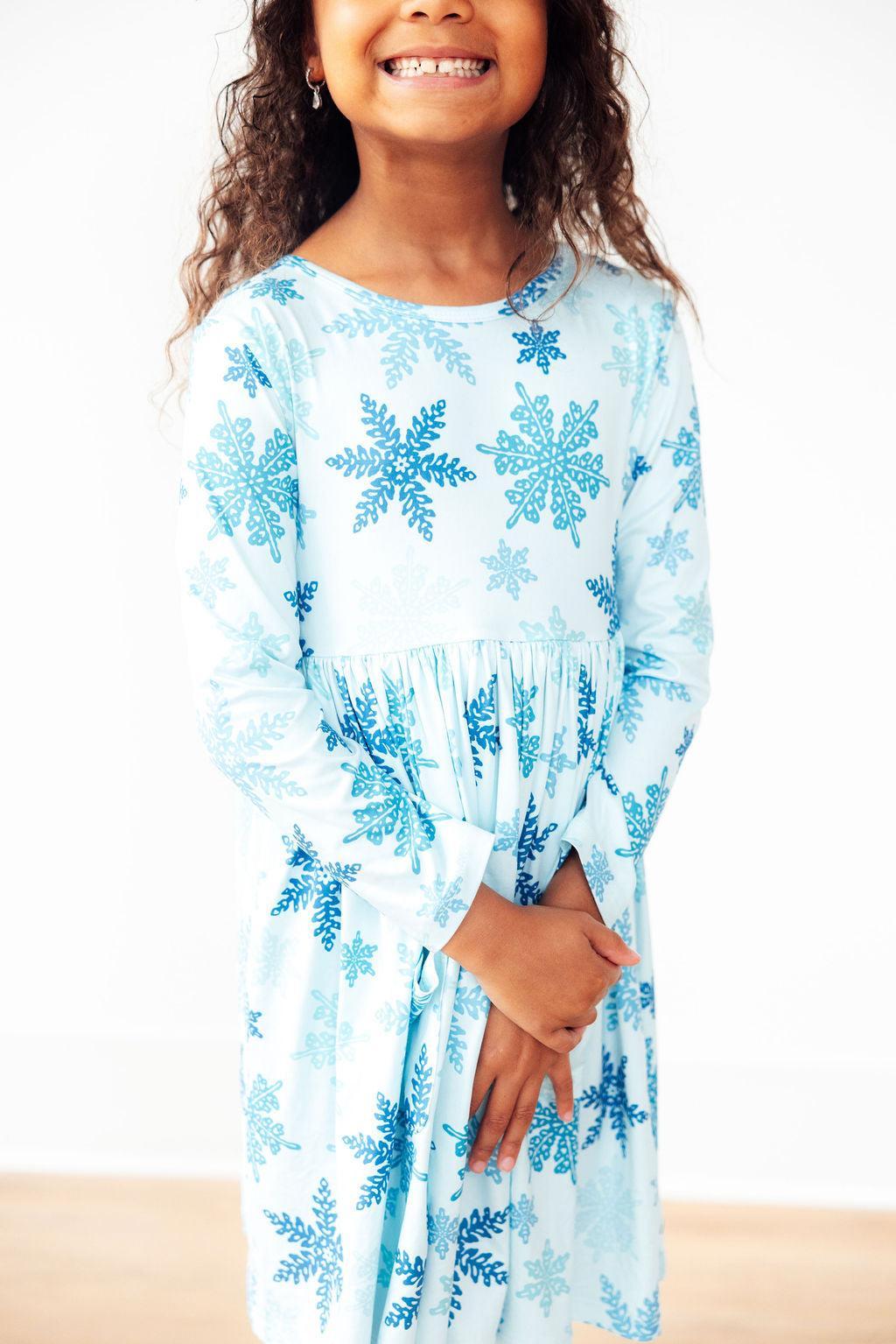 Winter Wonderland L/S Pocket Twirl Dress