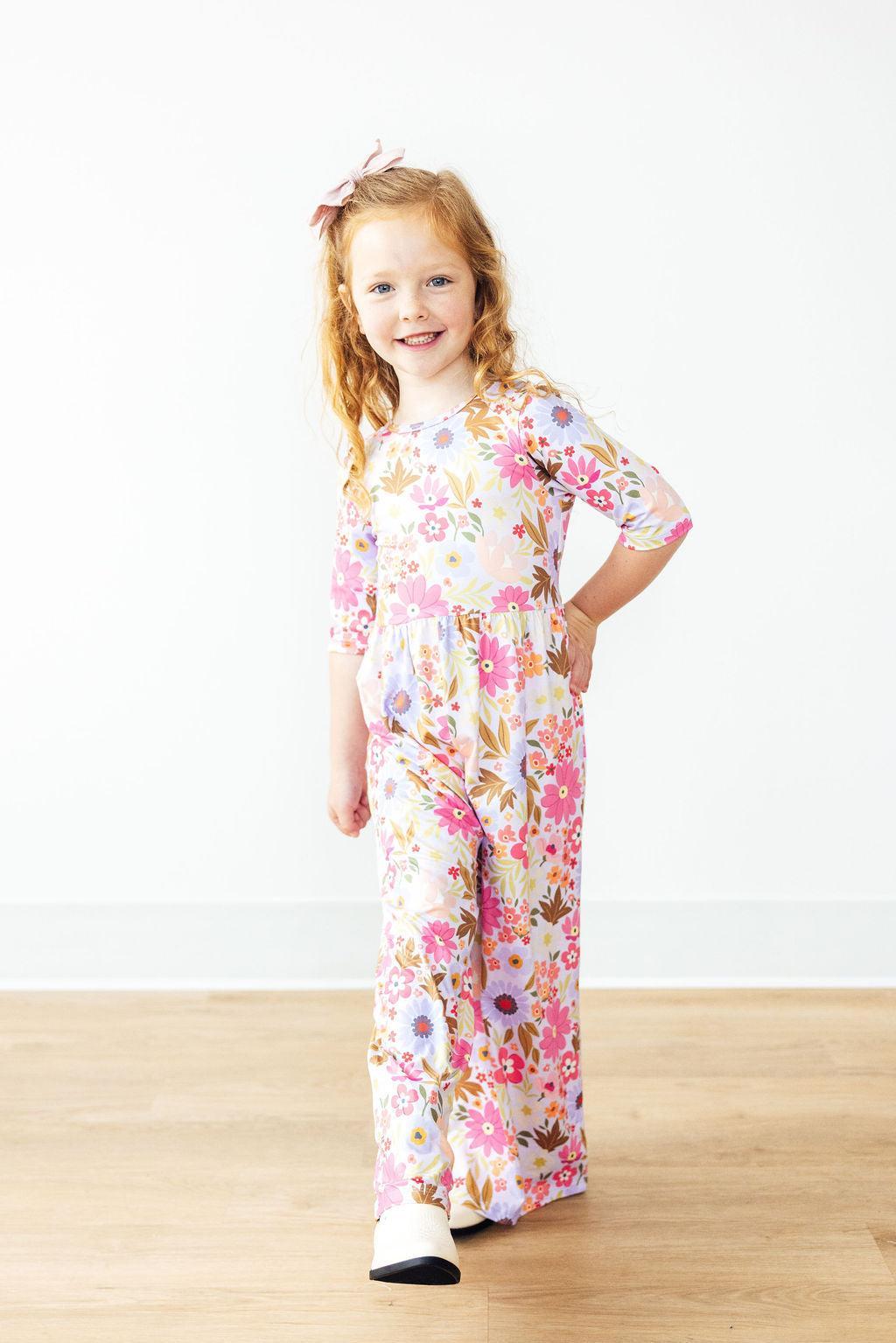 Fall Botanicals Wide Leg Jumpsuit