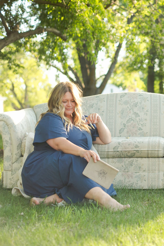 Montie Flutter Sleeve Maxi Dress - FINAL SALE