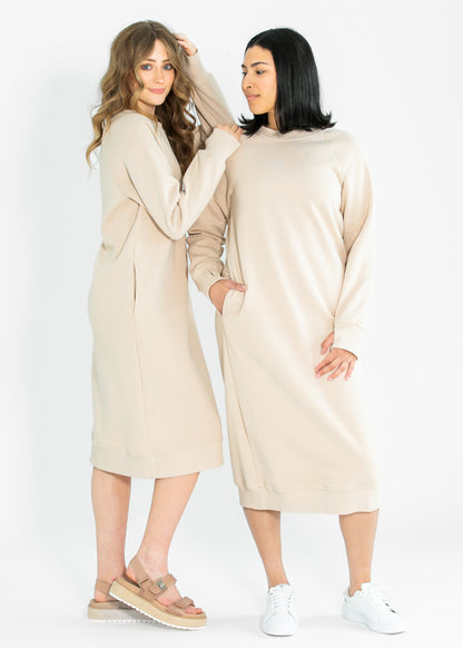 Nova Crewneck Sweatshirt Dress