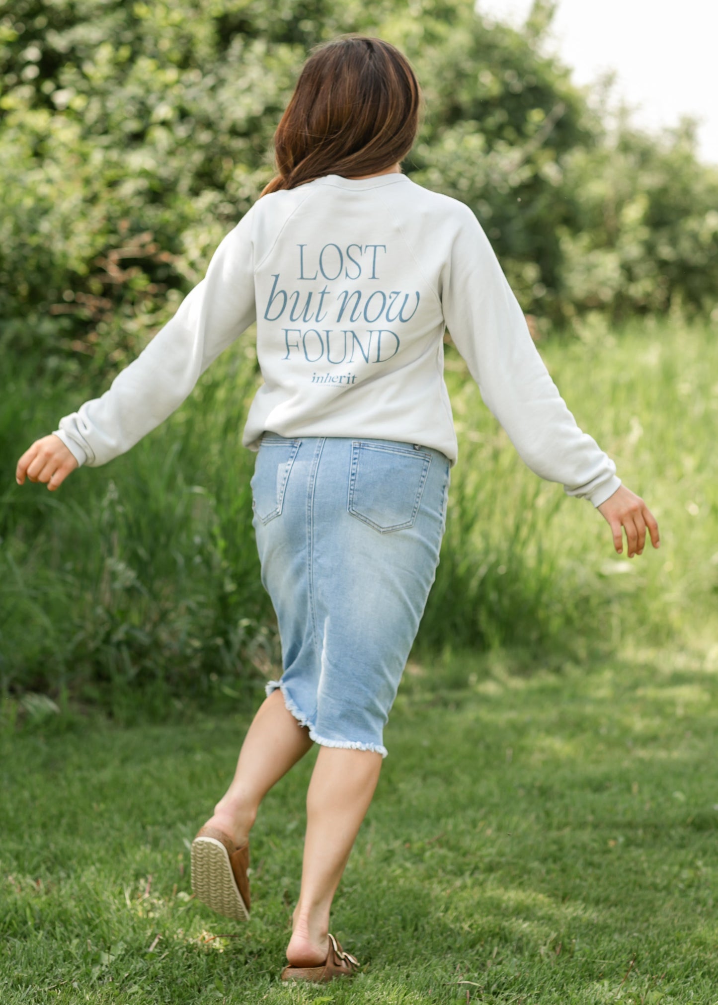 Inherit Renew Christian Graphic Sweatshirt