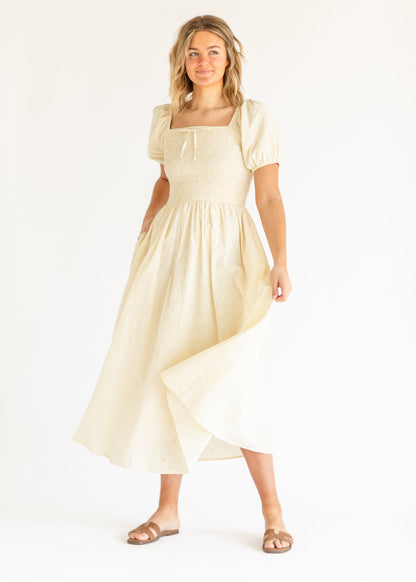 Rayna Eyelet Maxi Dress - FINAL SALE