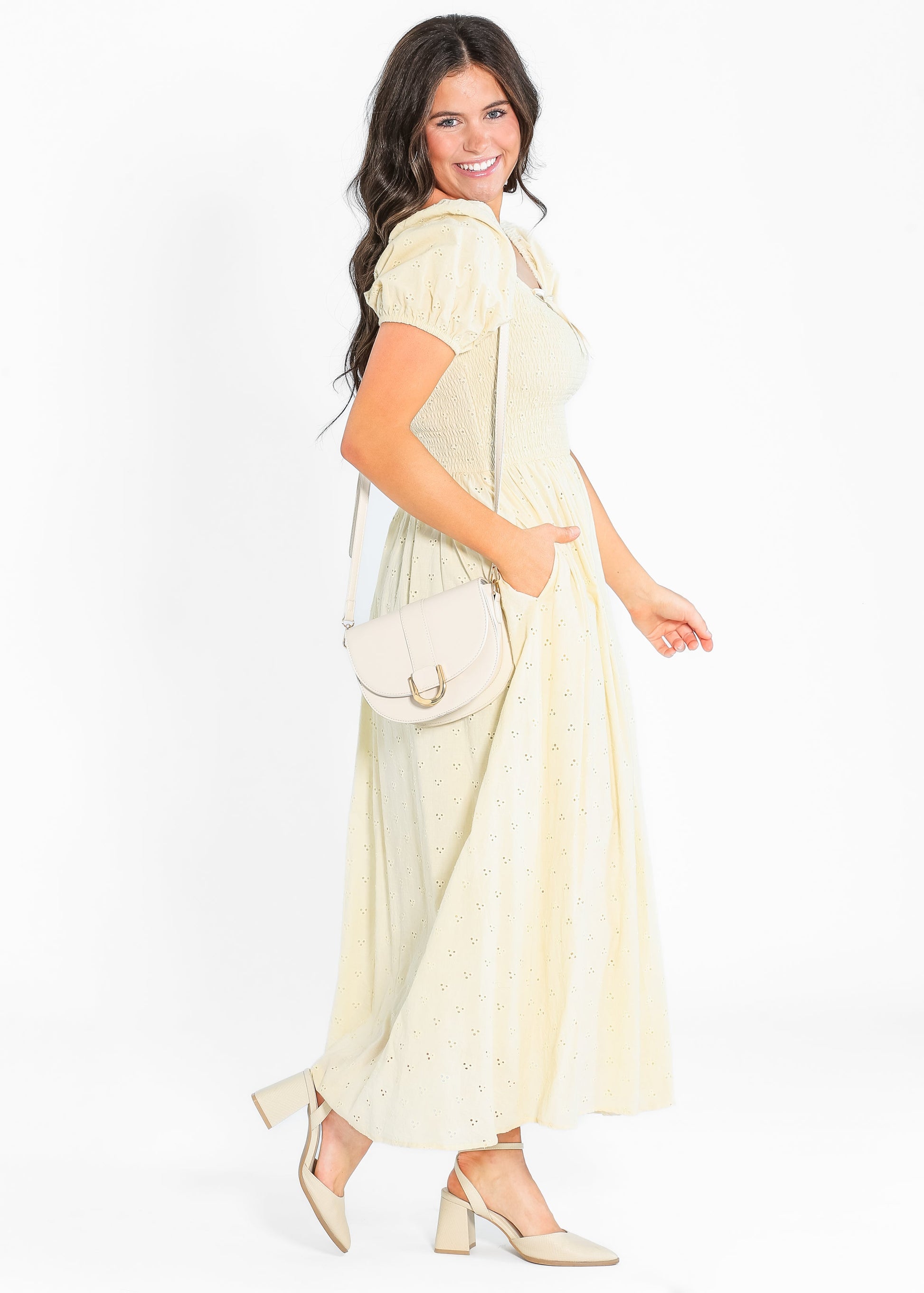 Rayna Eyelet Maxi Dress - FINAL SALE