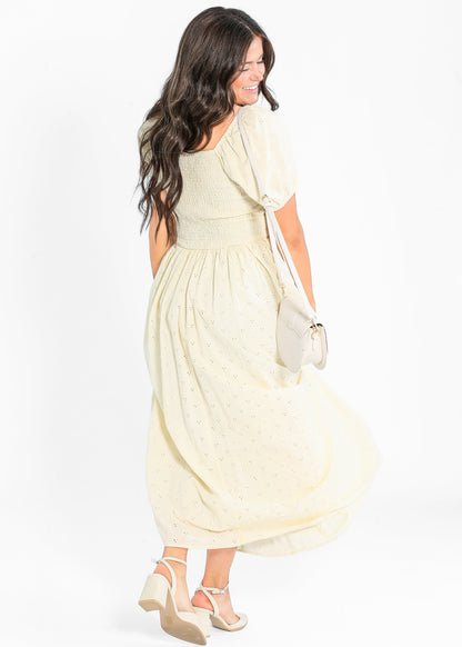 Rayna Eyelet Maxi Dress - FINAL SALE