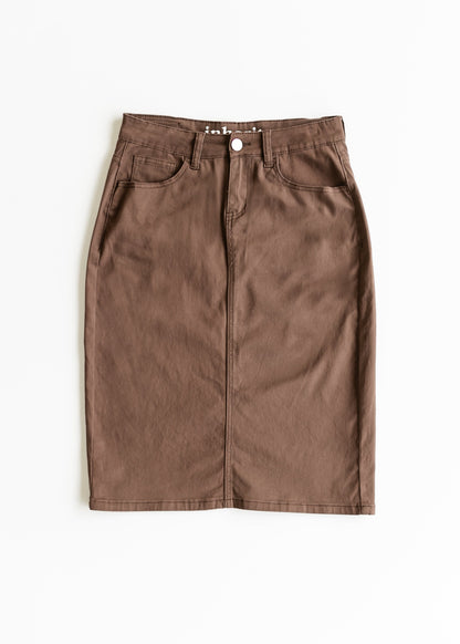 Remi Denim Midi Skirt