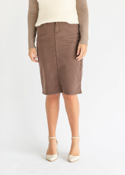 Remi Denim Midi Skirt