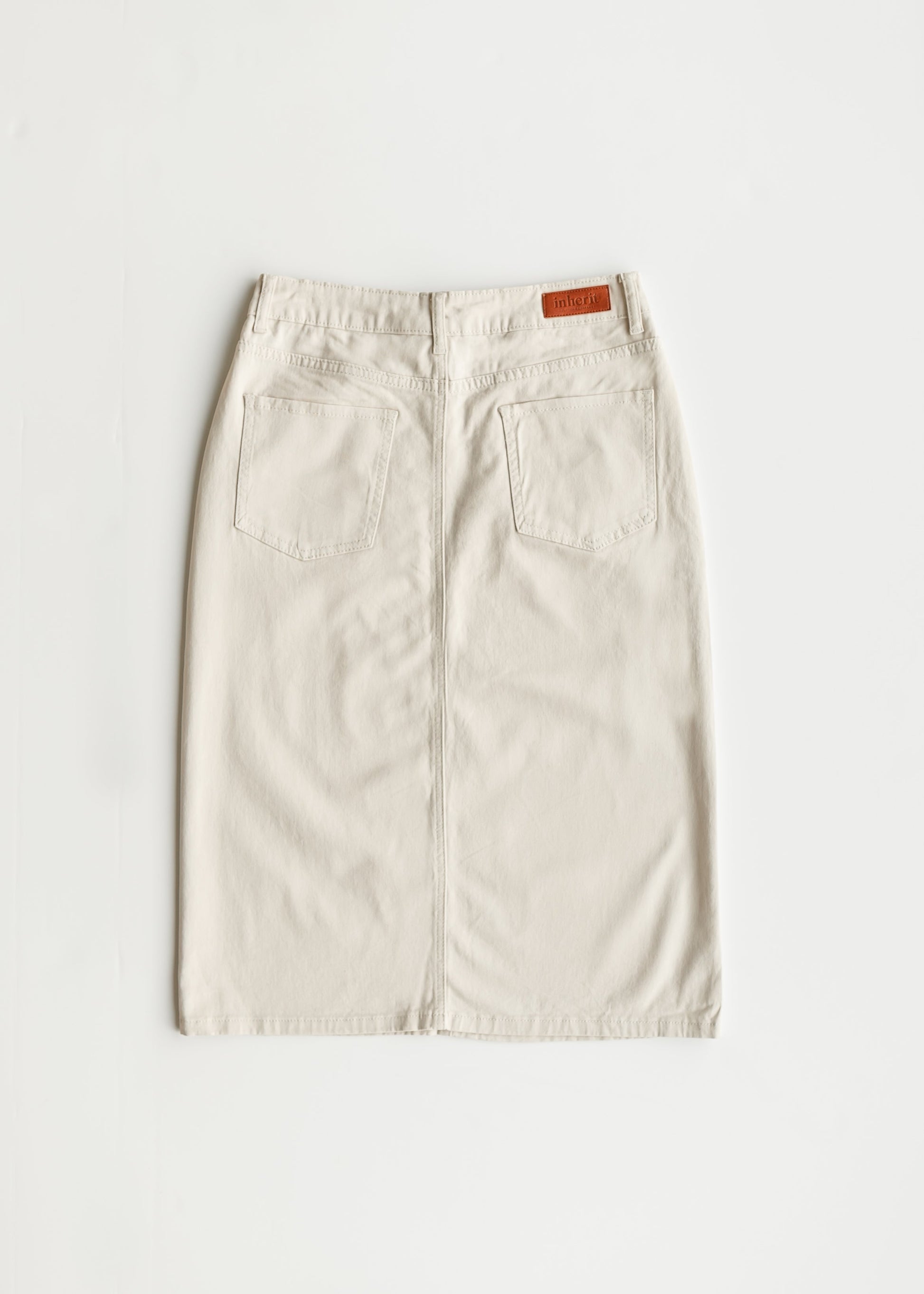 Remi Cloud Denim Midi Skirt