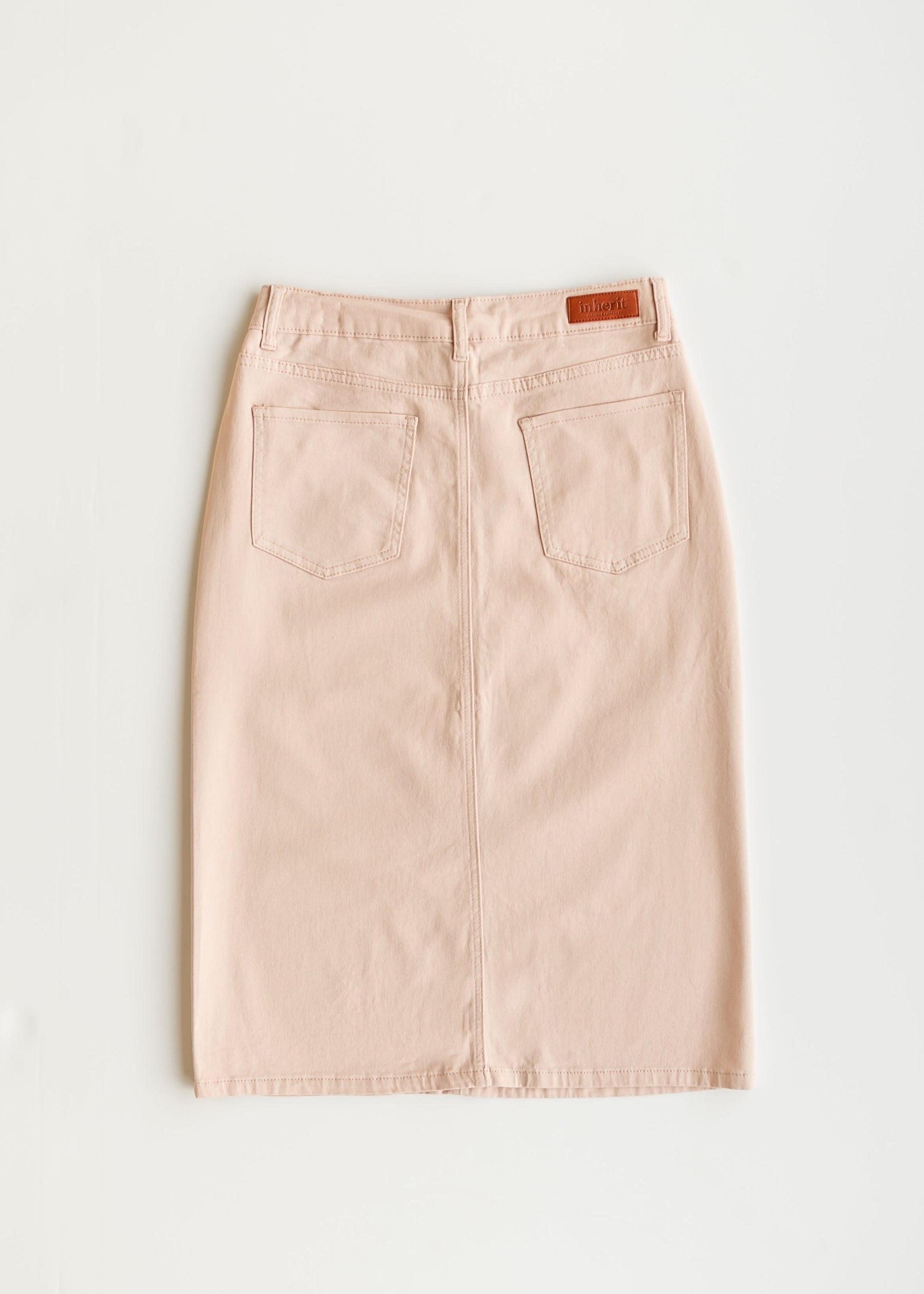 Remi Rose Denim Midi Skirt - FINAL SALE